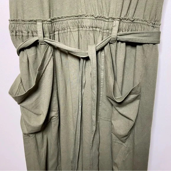 Daily Practice by Anthropologie Short-Sleeve V-Neck Midi Dress - Picture 9 of 9